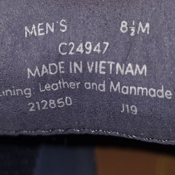 Cole Haan Zerogrand Men's Sz 8.5M Blue Stitchlite Wingtip Oxford Shoes (C24947) - Picture 8 of 9